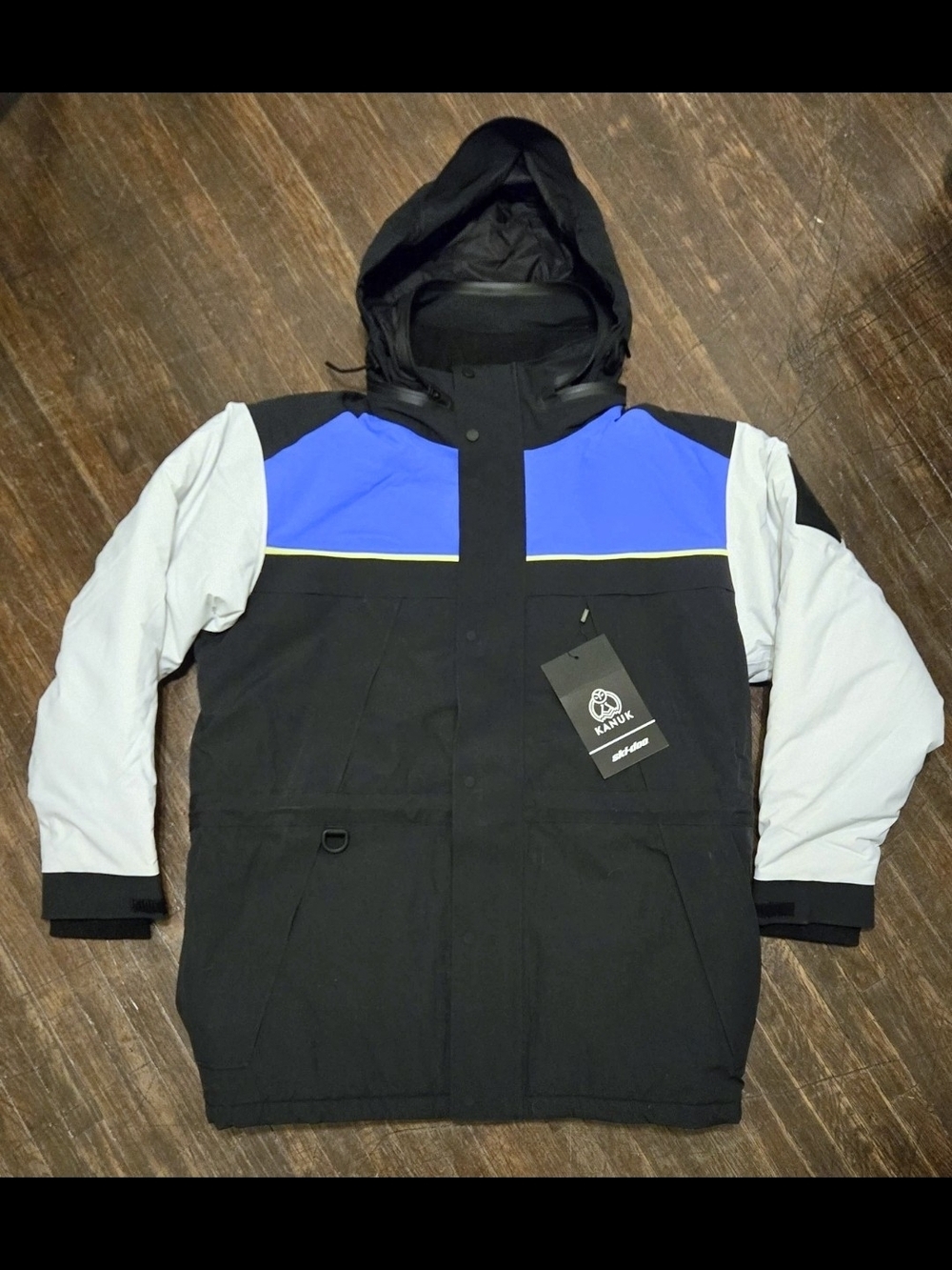 $1050 MSRP! NEW Men's L - Ski-Doo X Kanuk Acer Trail Jacket insulated parka.